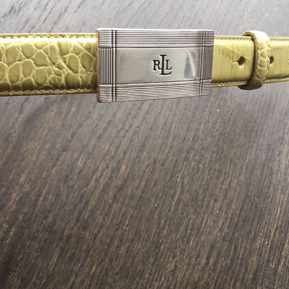 Ralph Lauren Italian Leather Belt